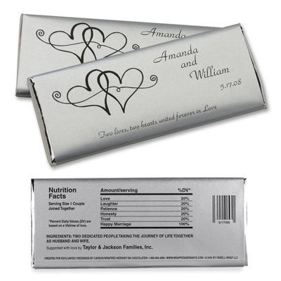 Candy Bar Wrappers For Wedding